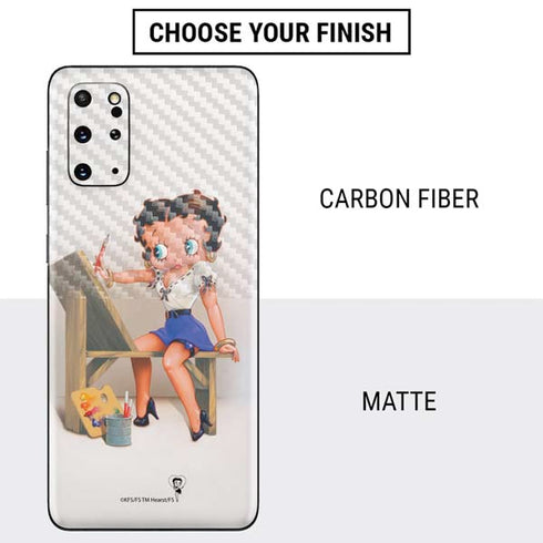 Betty Boop The Artist Galaxy S20 Plus Skin